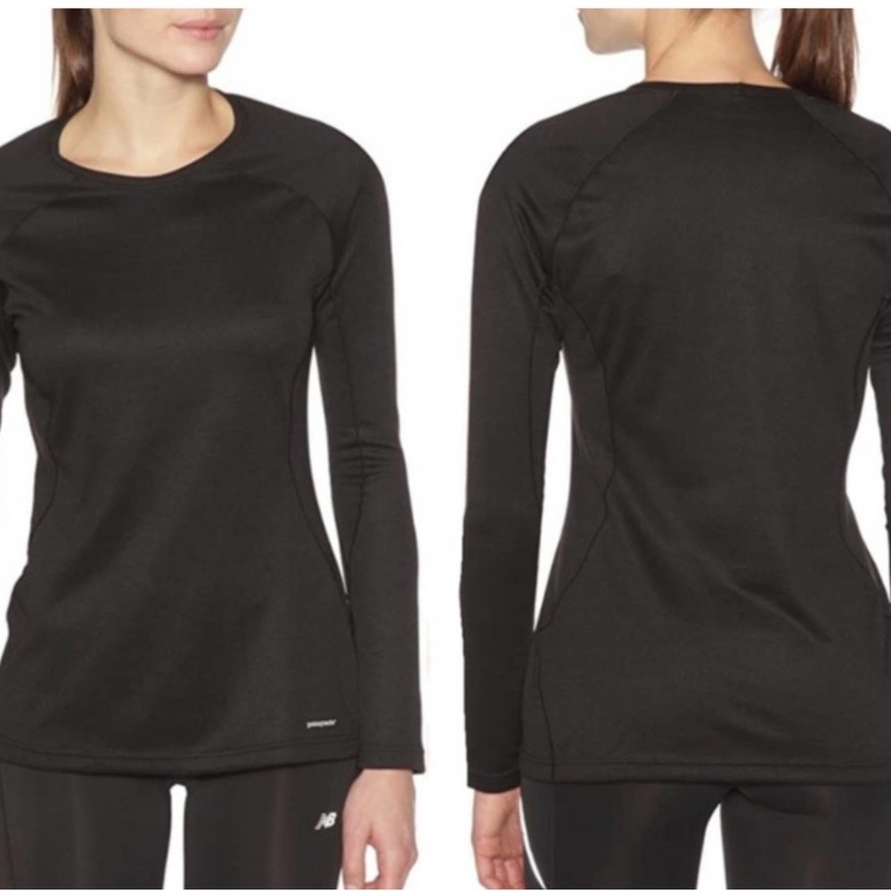 Patagonia black long sleeve top size small